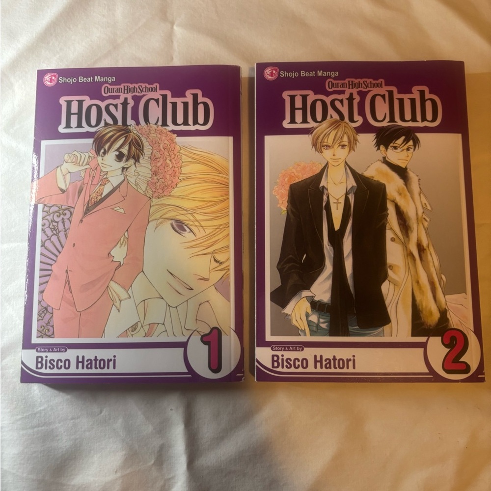 Ouran Host Club Manga 1 & 2